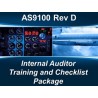 AS9100D Internal Auditor Training &amp; Checklist Package